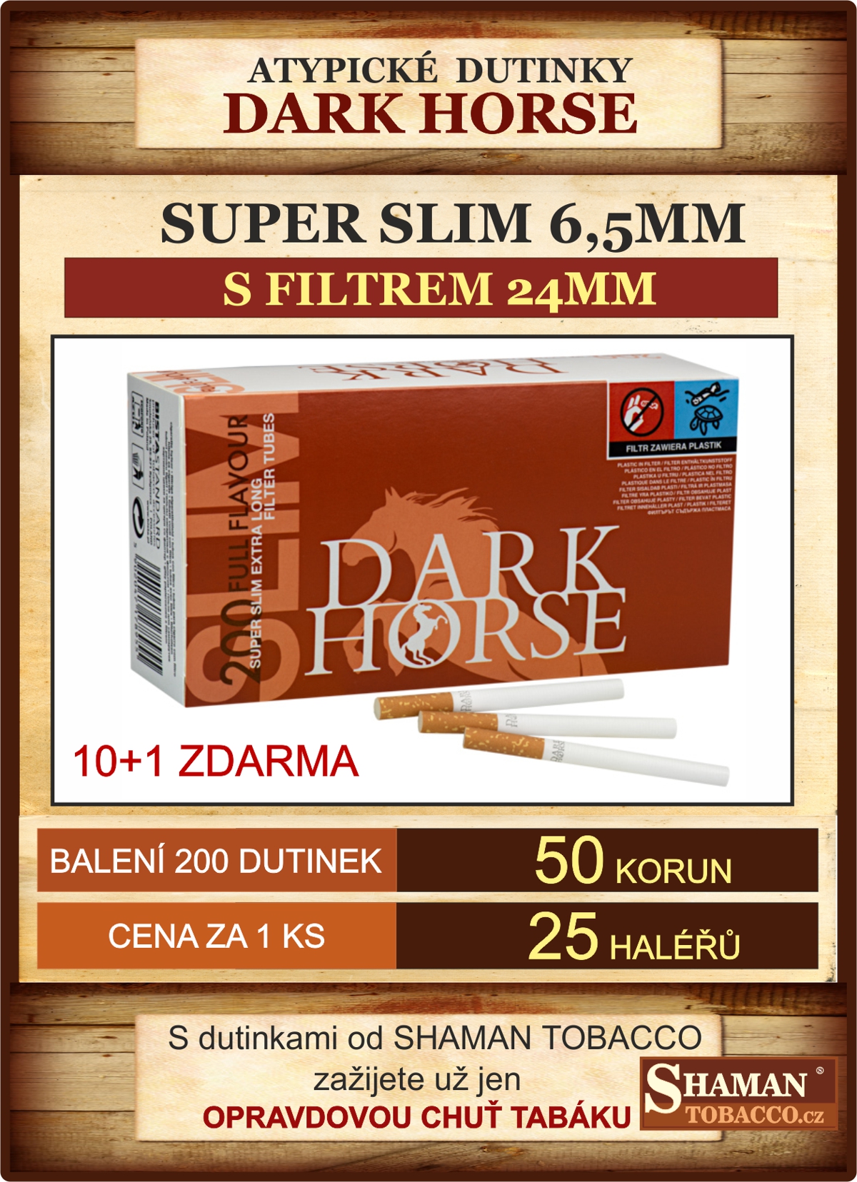 banner_dokonale_dutinky_DARK_HORSE_superslim_extra_long_filter_24mm_SHAMANTOBACCO.cz_02